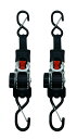 三方良し 2本セット ラチェット式荷締機 自動巻 sフック ロック式 幅25mm 長さ1.8m 自動巻き取り式 ラチェットベルト荷締機タイダウンベルト 自動巻取...