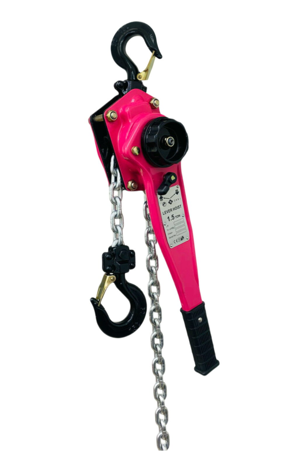 ����ǥ��1ǯ�ݾڡۡڤ������б��ۥ�С��ۥ����� 1.5TON 1.5t 1500kg ��������1.5m��Lever Hoist�˥�������ۥ����� ��ư�� ������ ������ �����ᵡ ��С��֥��å� ����å� �������� ���å��� ������֥��å� ��������֥��å����������С� ���ʼ� ǧ�ںѤ�����