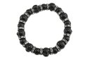 天然スカル・オニキス使用!!【Hand Carved Onix Skull Beacelet/Modern Pirates】モダンパイレーツ・天然石・髑髏・ブレ...