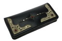 ヴィンテージの雰囲気！！【Vintage Style Studs Long Wallet Type 001/Modern Pirates】モダンパイレーツ 古着 ヴィンテージ バイカー スワロフスキー スタッズ 財布 札入れ ウォレット 小銭入れ