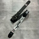 【 50mm Width Soft Leather Guitar Strap / SIN ZMB Monochrome Print Design 001 】(HISASHI Model)