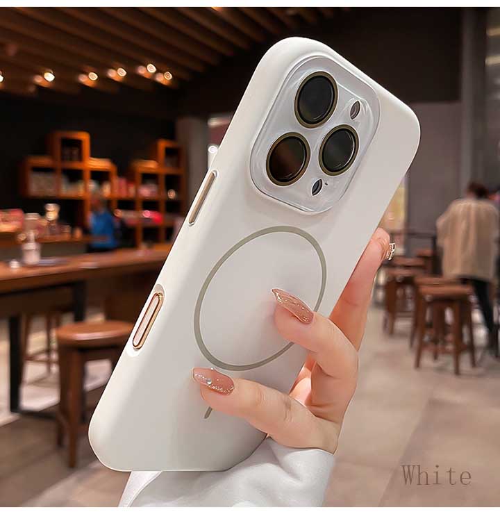 Rakuten - iPhone16ケースマグセーフ カジュアル シンプル 可愛い カメラレンズ保護 アイフォンケース スマホケース アイフォン16ケース アイフォン15ケース シリコン ソフト 耐衝撃 ユニセックス ペア 高見え 白 黒 ピンク ベージュ 人気カラー