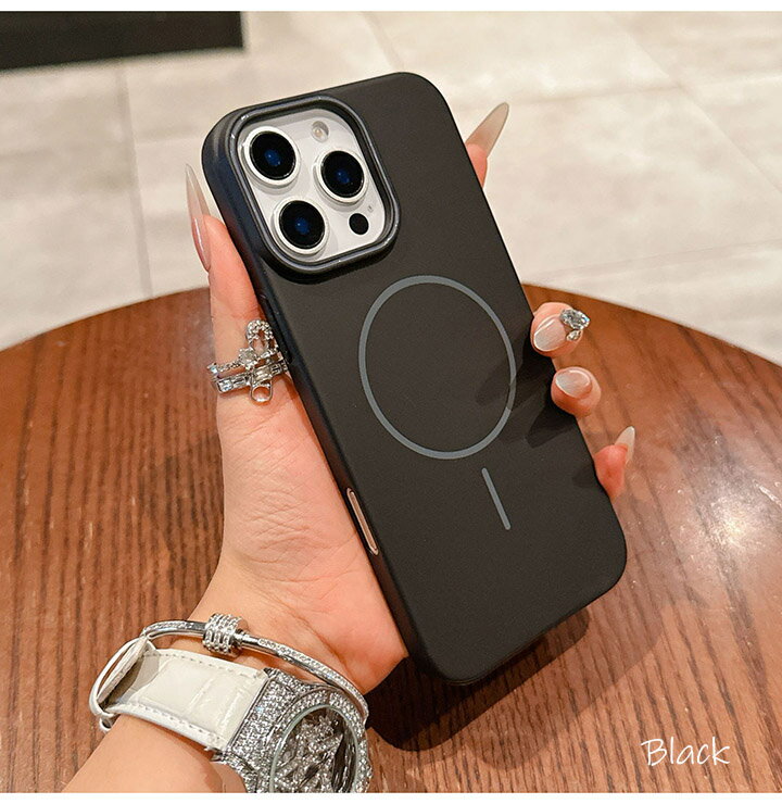 Rakuten - iPhone17ケース magsafe シンプル iPhone17Proケース 軽量 薄型 マグセーフ対応 iPhone16eケース ユニセックス iPhone17 iPhone16 iPhone15 iPhone14 iPhone13 iPhone12 Pro MAX ケース おしゃれ ブラック ホワイト グレー 白 黒