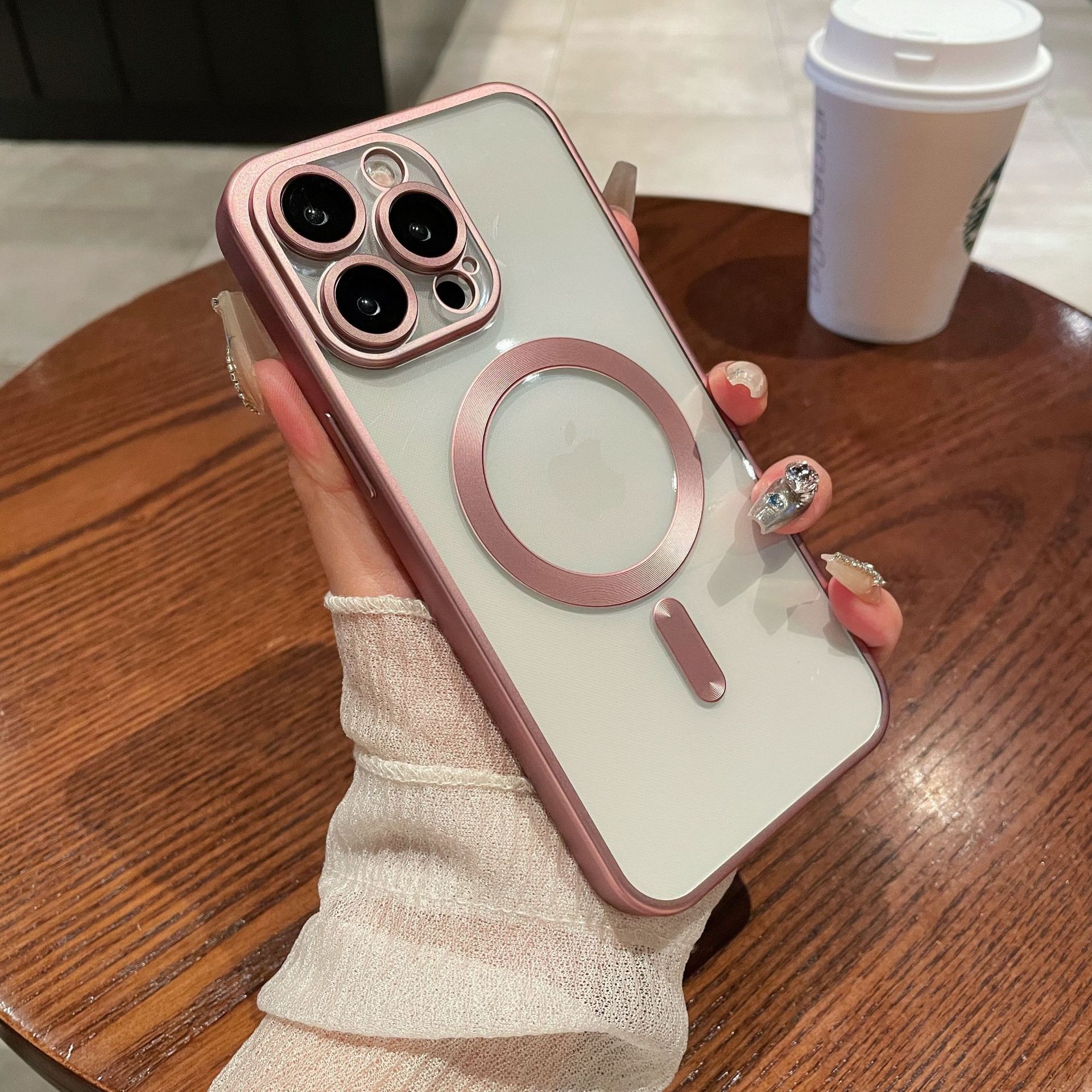 iPhone18Pro iPhone17 ケース マグセーフ充電対応 透明 クリア 黒 アイフォンケース 18Pro 17 16 magsafe ワイヤレス充電 ソフト シンプル カメラレンズ保護 iPhone16ケース iPhone15ケース ブラック グレー ピンク ブルー シルバー ゴールド