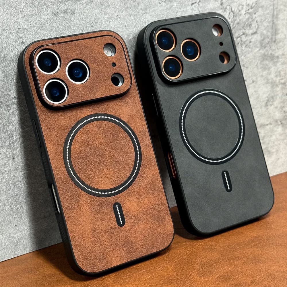 ウッド調 iPhone17ケース メンズ マグセーフ対応 シンプル ハードケース iPhone16ケース 本革風 magsafe対応 mugsafe対応 ブラウン グレー ブラック カメラレンズ保護　耐衝撃 指紋対策 iPhone15ケース