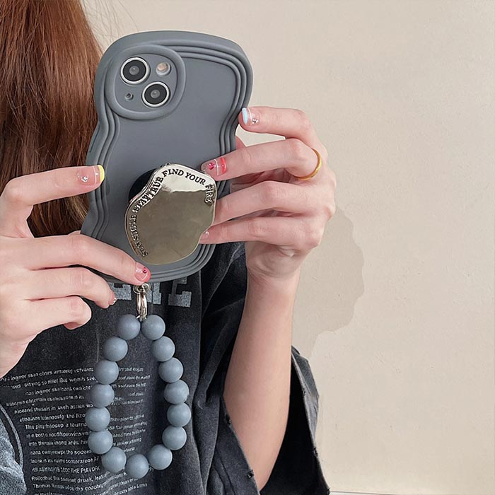 即完売！iPhone15ケース グレー 推し リング ホルダー付き 手提げ iphoneケース スマホケース スマホカバー スアイフォンケース iphone14 iPhone12 iPhone13 iPhone15 Pro Max ケース アイフォン15ケース 携帯カバー 丈夫 耐衝撃 最強 おしゃれ