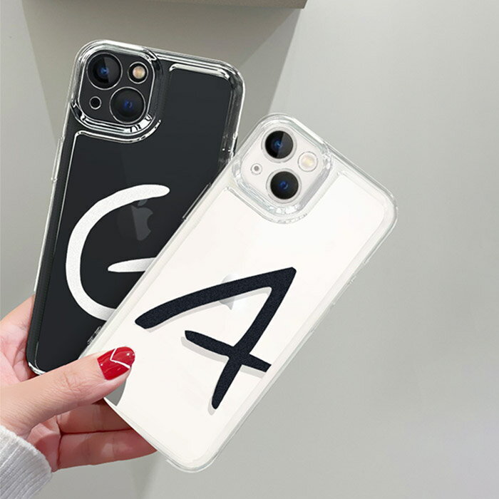 iPhone15ケース 名入れ風 透明 クリア...の紹介画像2