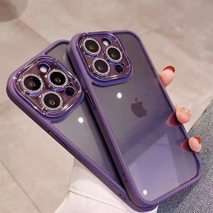 iPhone17ケース ラインストーン！iPhone16ケース メラ保護 キラキラ iphoneケース スマホケース iPhone11 iPhone12 iPhone13 iPhone14 iPhone15 Pro Max mini ケース アイフォン13ケース 透明 パープル ブラック グリーン ブルー