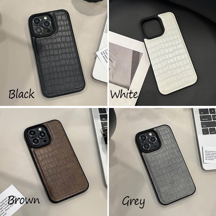 iPhoneケース ワニ革 おしゃれ 上品 iPhone16ケース iphone15ケース スマホカバー ...