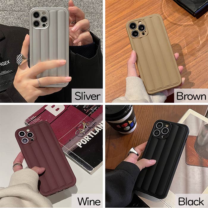 iPhone15ケース アイフォン14ケースワイン レッド ストライプ 3D おしゃれ 韓国 アイフォン iPhone 15 14 13 12 11 pro max plus ケース スマートフォン スマホ 携帯 ケース カバー おしゃれ シンプル シリコン