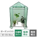 【限定クーポン配布中】ビニールハウス 大型 高さ190cm 温室 ビニール温室 縦長 ガーデンハウス ガーデニングラック フラワースタンド 簡単組立 屋外 ベラ...