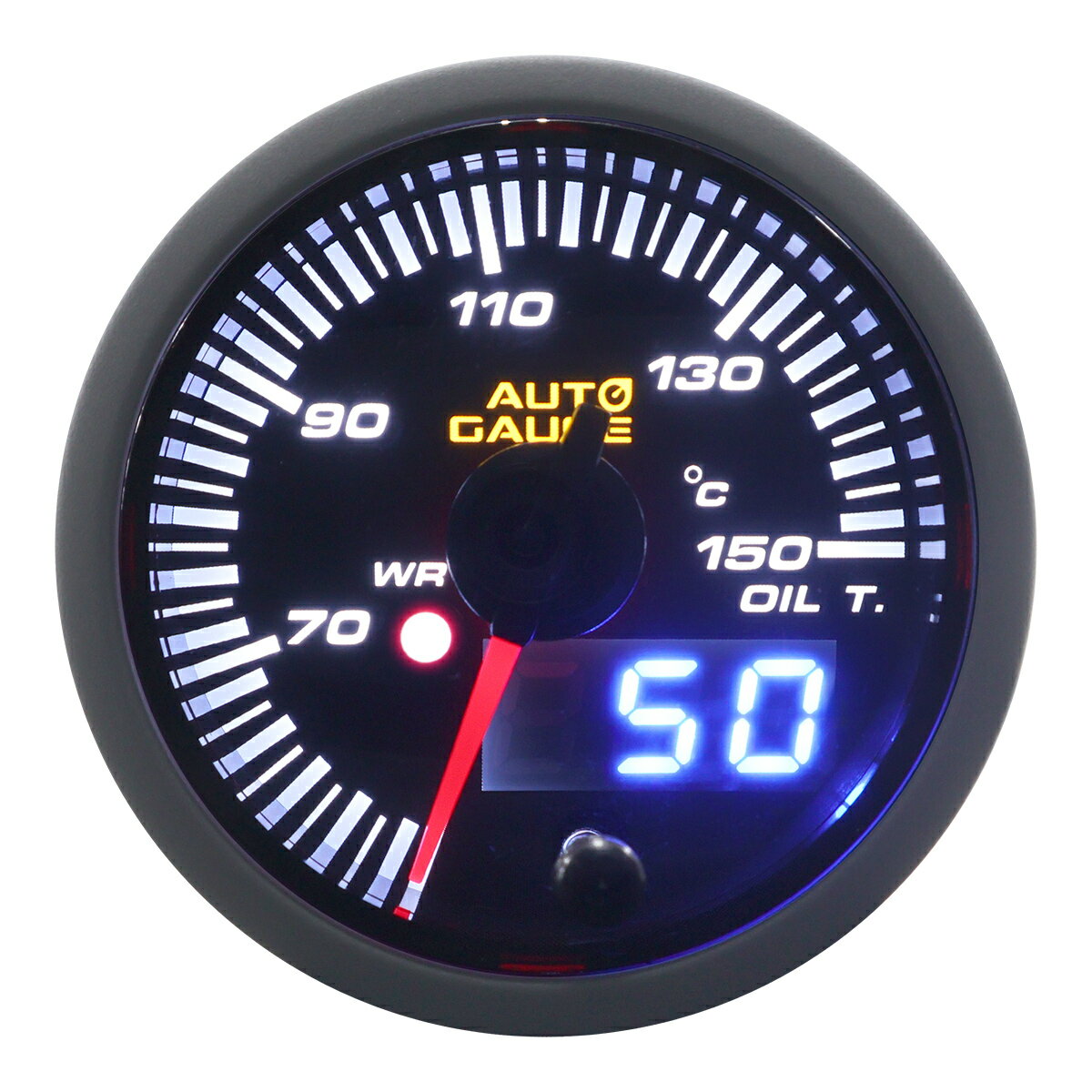 樂天商城 - オートゲージ 油温計 52Φ 599シリーズ ホワイト/アンバー メーター LED autogauge 52mm ドレスアップ 車 改造 599OT