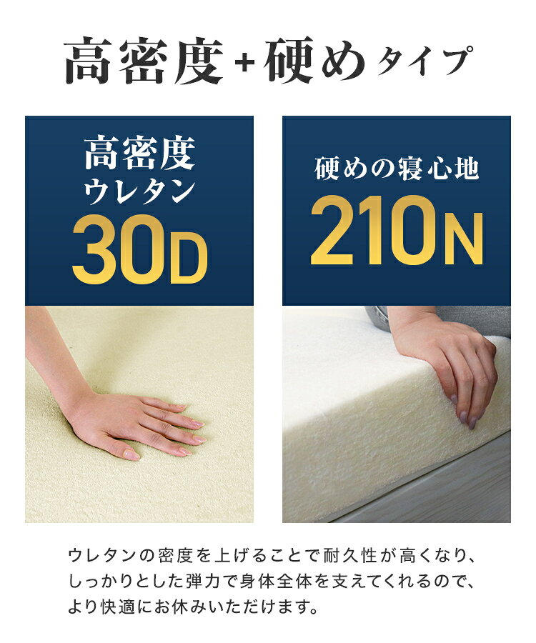【20%OFFクーポン配布中】マットレス 折りたたみ 三つ折り 高反発 シングル セミダ...