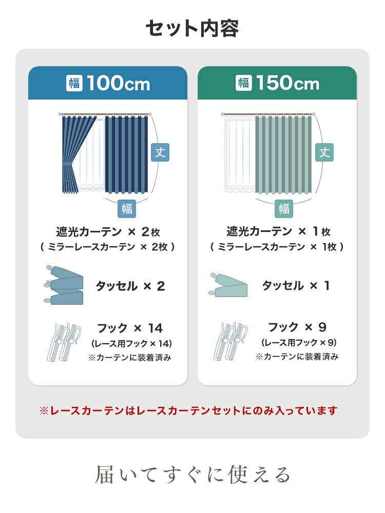 【5%OFFクーポン配布中】カーテン 遮光 1級 2級 遮光カーテン 遮光率99.99% 幅100c...