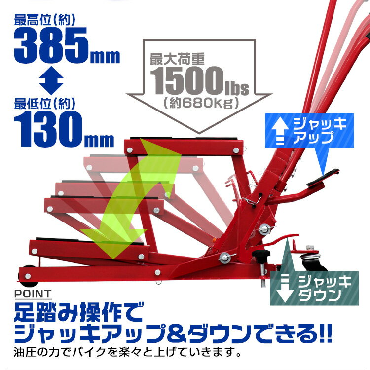 �ڥޥ饽��SALE�� 11800�ߡۥХ�������å� ­Ƨ�߼� 1500lbs ������ 130~385mm �Ѳٽ�680kg ���㥹�����դ� ���դ��ɻ� �Х��� ����å� �Х�����ե� �Х���������� �Х����� ���ƥʥ󥹥������ �⡼�����������른��å� ��եȥ���å� ���ƥʥ�