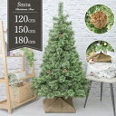 2025新商品 【松ぼっくり付き】クリスマスツリー おしゃれ 北欧 ヌードツリー 120cm 150cm 180cm オーナメントなし リアル シンプル スリム 大型 クリスマス Xmas クラシック 置物 店舗用 業務用 ショップ用 簡単組立 クリスマス用品 送料無料