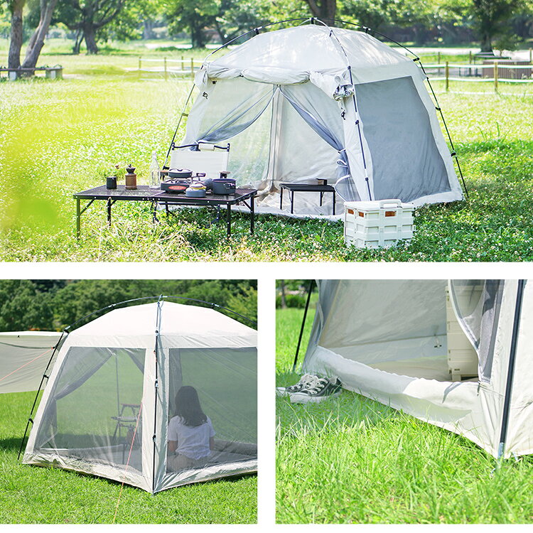 【売り切り価格】テント キャノピーテント シェルター スクリーンテント 大型 ビッ...