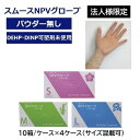 【5/1限定!3点購入でポイント20倍!※要エントリー】【法人様限定/メーカー直送品/代引不可】ファーストレイト スムースNPVグローブ パウダー無し クリアー...