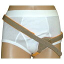 【訳あり/在庫処分】森田スチール スチール脱腸帯 左用 1号 当才用(腰廻り30~38cm)