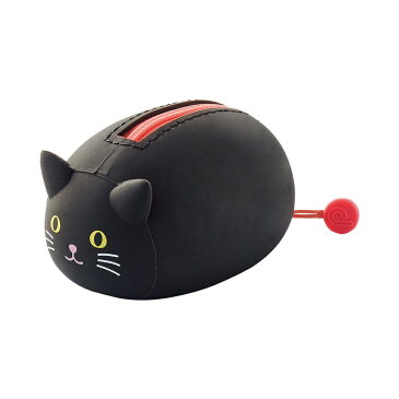 LIHITLAB SMART FIT PuniLabo 寝ころびポーチ クロネコ A7780-3 1個入