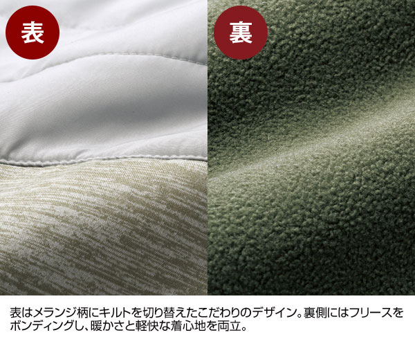 FILA キルト切替ストレッチ軽量ブルゾン ス...の紹介画像2