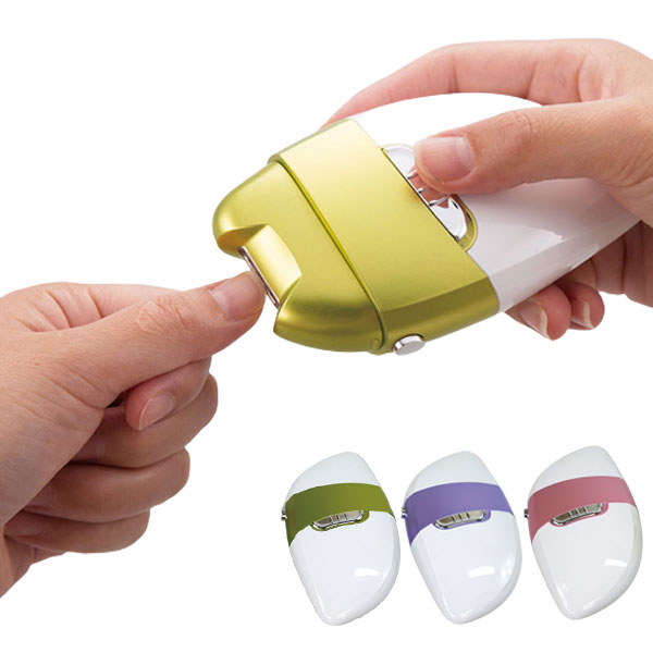 電動爪削り Leaf すみれ さくら 角質ローラー 電動角質リムーバー 爪磨き El-70235