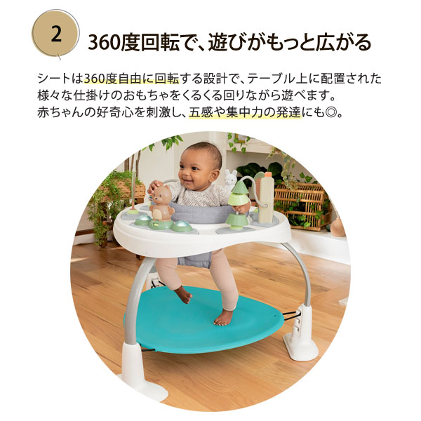 ���ץ�󥰡����ץ饦�ȡ�2 in 1 �����ƥ��ӥƥ����ơ��֥�������ѡ� ���󥸥��˥奤�ƥ� 360�ٲ�ž �֤���� �٥ӡ�