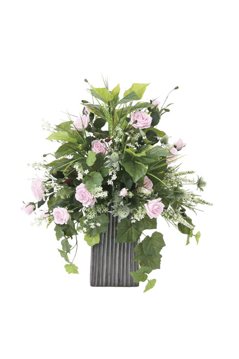 アートフラワー 造花 光触媒 光の楽園 パリスピンク 837P230