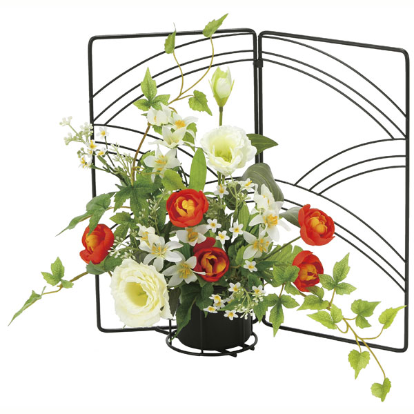 アートフラワー フェイクグリーン 造花 光触媒 光の楽園 花波 2399A80