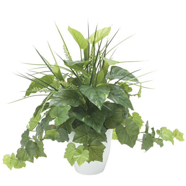 アートグリーン フェイクグリーン 人工観葉植物 光触媒 光の楽園 フレッシュミックス 2533A100