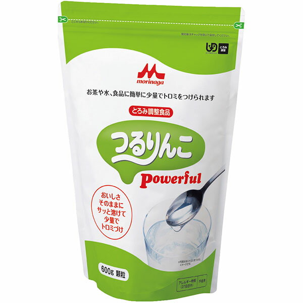 【森永乳業】【クリニコ】【とろみ調整】つるりんこ　パワフル 600g / 0643924【定番在庫】即日・翌日配送可【介護用品】福祉/介護用品/介護食/とろみ剤/とろみ調節/日本産/国産/600g/溶けやすい/溶かしやすい/少量でOK/トロミ【通販】
ITEMPRICE