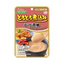 【ハウス食品】【区分4：かまなくてよい】やさしくラクケア　とろとろ煮込み　かつ煮風　80g / 089449【定番在庫】即日・翌日配送可【介護用品】福祉/介護用品/介護食/区分4/レトルト/手軽/負担軽減【通販】