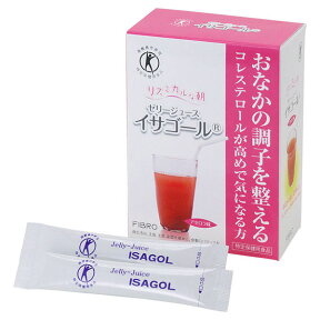 【フィブロ製薬】特定保健用食品　ゼリージュース　イサゴール　アセロラ味 / 6.0g×20包【定番在庫】即日・翌日配送可【介護用品】福祉/介護用品/介護食/特定保健用食品/コレステロール低下/整腸【通販】