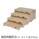 【高田ベッド製作所】練習用腰掛SD ロータイプ(高さ40cm) / TB-1265 ※送料実費【メーカー直送】※返品・交換不可※代引不可※【介護用品】体力筋力作り/歩行訓練/昇降運動/階段上り下り/トレーニング/リハビリ【通販】