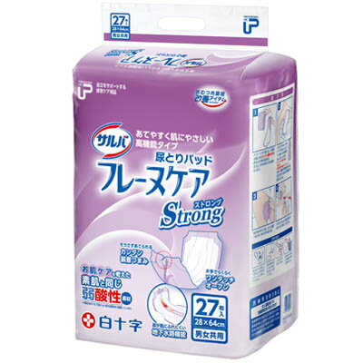 【白十字】PUサルバ フレーヌケア ストロング (27枚×3袋) / 33226 〓ケース販売〓【定番在庫】即日・翌日配送可【介護用品】大人用紙おむつ/おとな用...