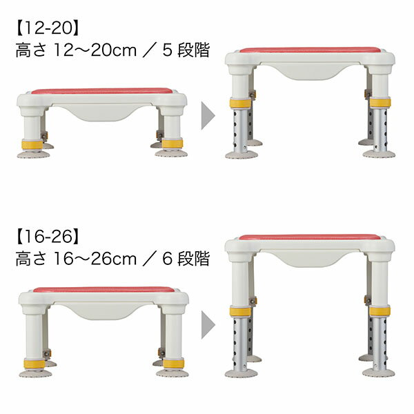 【アロン化成】軽量浴槽台“あしぴた”　すべり止めシートタイプ　ミニ　16-26 / 536-575・576・577【定番在庫】即日・翌日配送可【介護用品】お風呂場/踏み台/イス/湯船/バスタブ/椅子【通販】