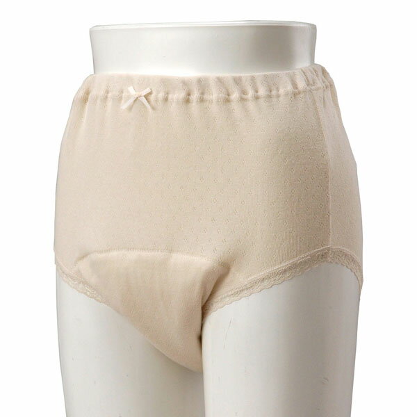 【カワモト:川本産業】安心腰ゴムショーツ150 婦人用 ベージュ (M・L・LLサイズ) / 070-52009【定番在庫】即日・翌日配送可【介護用品】失禁パンツ/防水下着/高齢者/尿漏れ/軽失禁/尿失禁症/頻尿/多尿/排尿トラブル対策【通販】