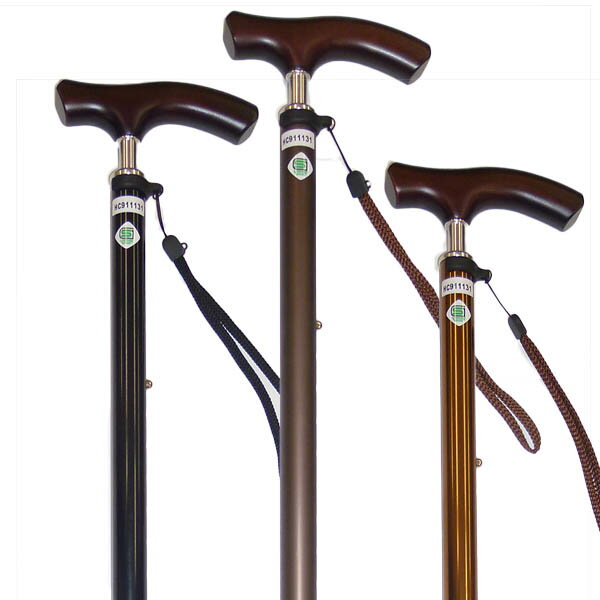 【グラフィックソリューションズ】スリムネック伸縮杖　ベーシックタイプ / B060-608D-x【定番在庫】即..