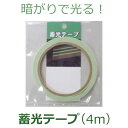 ※こちらの商品は在庫限りで販売終了となります。完売の際は何卒ご容赦くださいますようお願いいたします。 ●サイズ／幅5mm×長さ4m ・スロープや手すりに貼ってご使用ください。 ・暗い室内で光ります。 ・ご家庭の安全対策にお役立ていただけます。