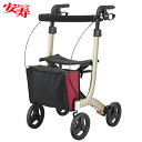 【アロン化成】歩行車リトルターン トール103タイプ ワインレッド / 532-327【メーカー直送】※返品・交換不可※代引不可※【介護用品】福祉/介護用品/歩...