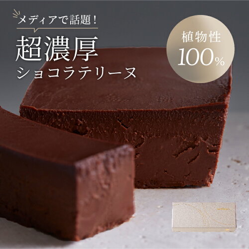 卵・バター不使用のプラントベーススイーツ テリーヌ チョコレート ケ...