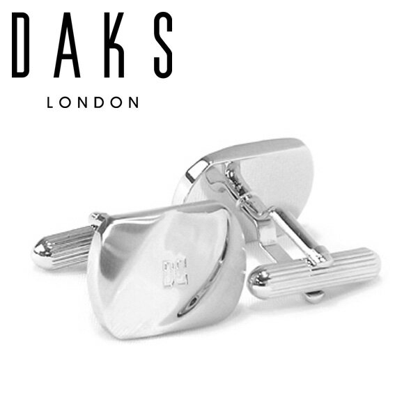 ダックス カフス DAKS カフスボタン カフリンクス DC7021 シルバー ロジウムメッキ 人気 ブランド ダックスカフス DAKSカフス カフスブランド cufflinks cuffs おしゃれ おすすめ 夫 彼氏 男性 誕生日 父の日 ギフト プレゼント