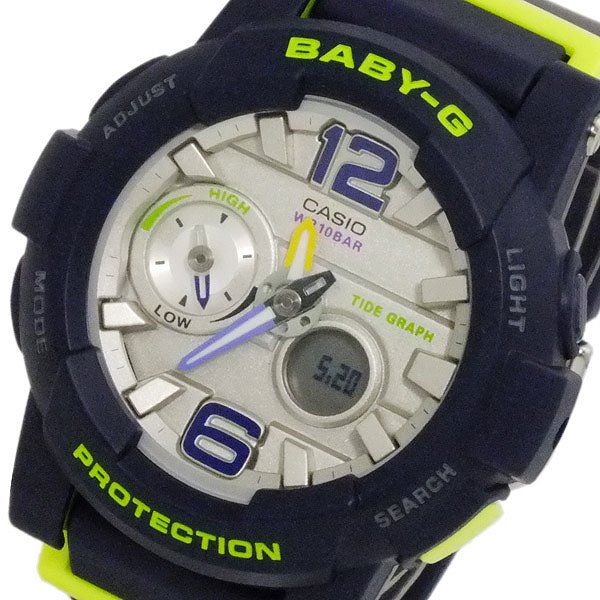 Baby-G ベビーG 腕時計 レディース Ladies 時計 BGA-180-2B G-ライド 人気 ブランド Gライド CASIO カシオ ベイビーG Baby-G時計 ベビーG時計 ベイビーG時計 BabyG ベイビージー ベビージー うでどけい とけい オススメ ランキング 女性 女性用