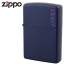 ジッポ ライター ZIPPO マット ネイビ