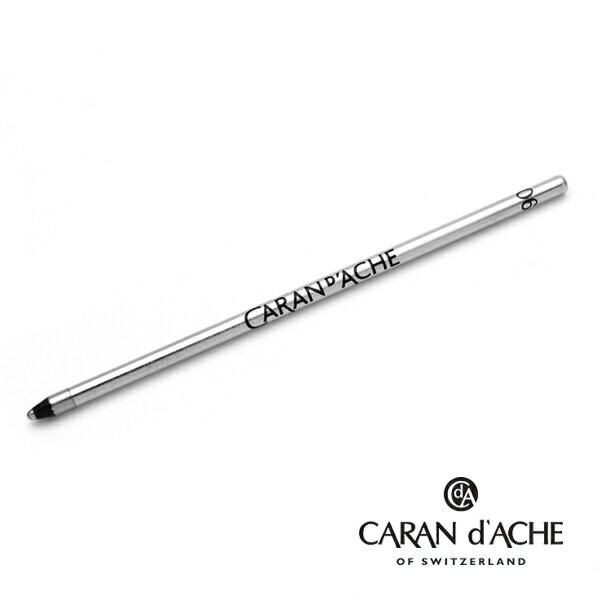 Caran d 039 Ache カランダッシュ ボールペン用 替芯 ショートペン芯 （ エクリドール XS用 ） 【 黒 M 】 6528-100 替え芯 ボールペン替芯 インク ボールペン 用 リフィル