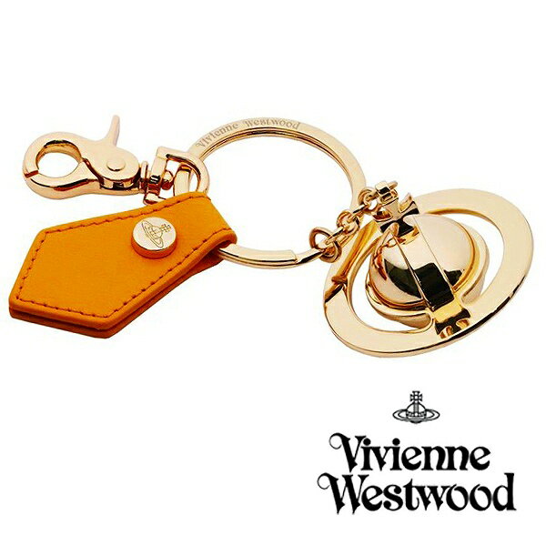 ヴィヴィアンウエストウッド キーホルダー（レディース） ヴィヴィアンウエストウッド キーリング レディース メンズ Vivienne Westwood キーホルダー ゴールド イエロー 82030078YE 人気 ブランド ヴィヴィアン ウエストウッド ビビアン ヴィヴィアン・ウエストウッド おしゃれ かわいい おすすめ 女性 ギフト 誕生日 プレゼント