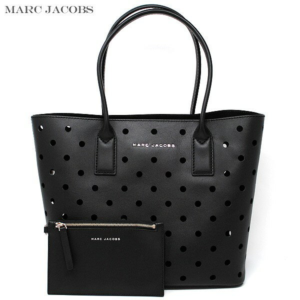 楽天バーリントンマークジェイコブス トートバッグ レディース MARC JACOBS M0012392 001 ポーチ付き ブラック 黒 BLACK 人気 ブランド マーク ジェイコブス 可愛い おすすめ おしゃれ 女性