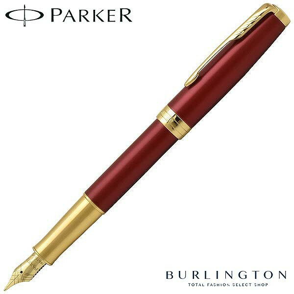 パーカー 万年筆 パーカー 万年筆 ペン先 F 細字 PARKER ソネット レッド 赤 GT 1950773 新品 人気 筆記具 高級 ブランド PARKER万年筆 パーカー万年筆 おすすめ 男性 女性 誕生日 父の日 ギフト プレゼント