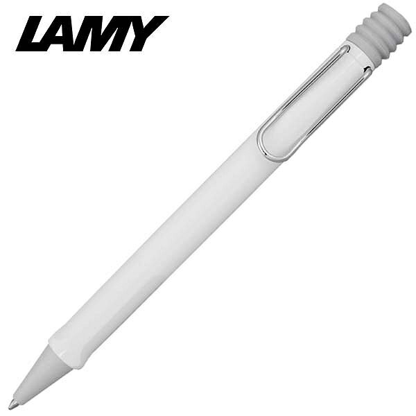 ボールペン レディース（2000円程度） LAMY ラミー ボールペン サファリ SAFARI L219WH ノック式 油性 ホワイト 白 LAMYサファリ ラミーサファリ シンプル 人気 ブランド レディース メンズ 男性 女性 筆記具 筆記用品 入学祝い 進学祝い 就職祝い 送別祝い プレゼント ギフト