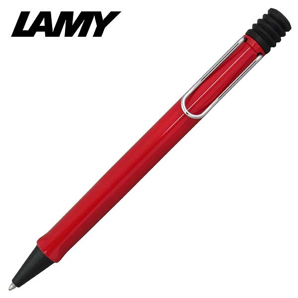 ボールペン レディース（2000円程度） LAMY ラミー ボールペン サファリ SAFARI L216 レッド 赤 LAMYサファリ ラミーサファリ シンプル 人気 ブランド 油性 レディース メンズ 男性 女性 筆記具 筆記用品 おすすめ おしゃれ 入学祝い 進学祝い 就職祝い 送別祝い クリスマス プレゼント ギフト